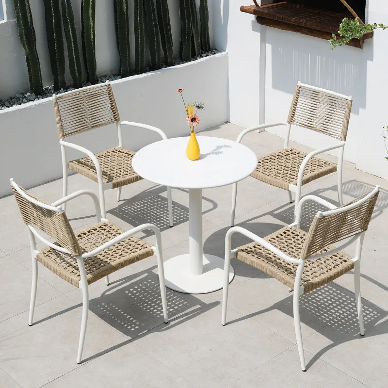 JP Modern Durable Aluminum Alloy Outdoor Dining
