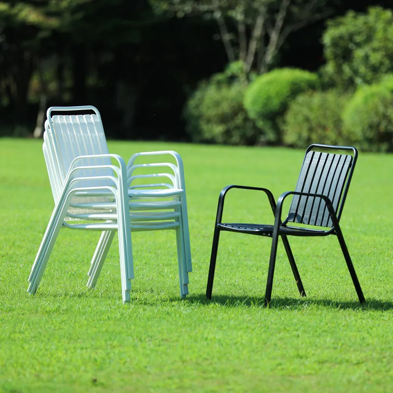JP Modern Lightweight Commercial Resin Stackable Outdoor photo 2