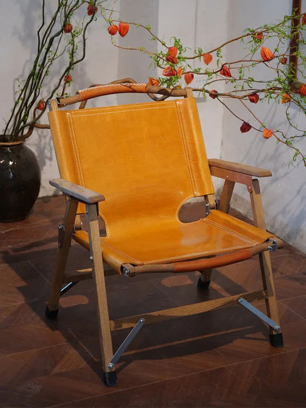 JP Modern Solid Wood Recliner Outdoor Camping photo 2