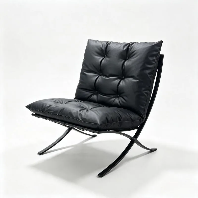JP Accent Chair Living Room Cushioned Leather photo 3