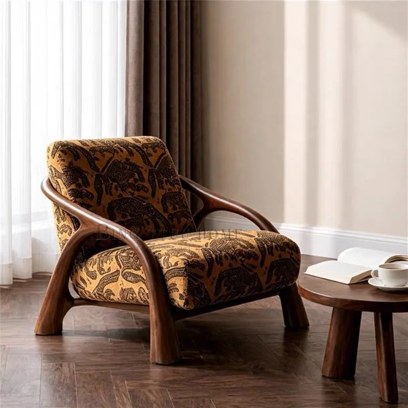 JP Designer Style Solid Wood Velvet Single photo 2