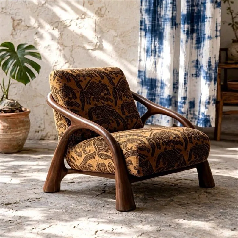 JP Designer Style Solid Wood Velvet Single