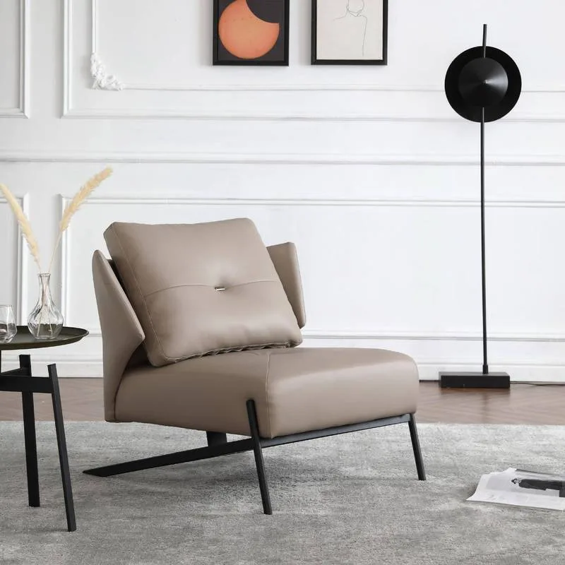 JP Hotel Luxury Leather Single Chair Home photo 2