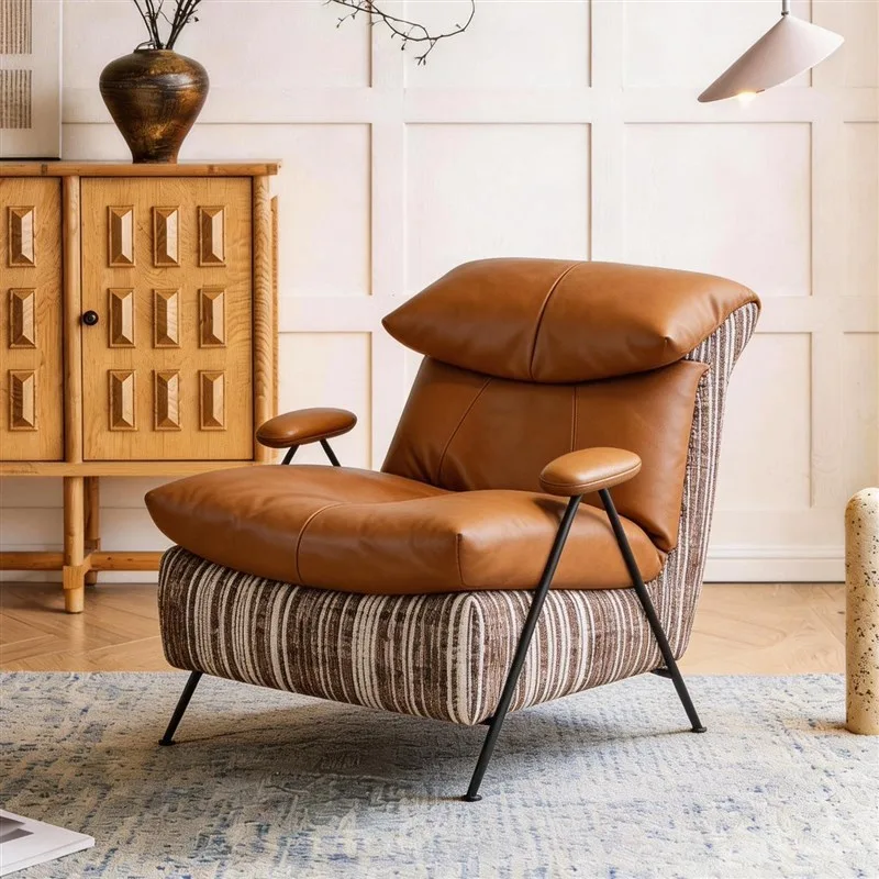JP Italian Extremely Simple Casual Chair. Home