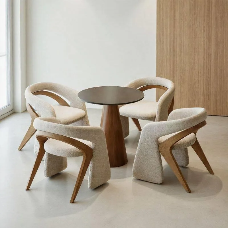 JP Italian Luxury Solid Wood Reception Table photo 2