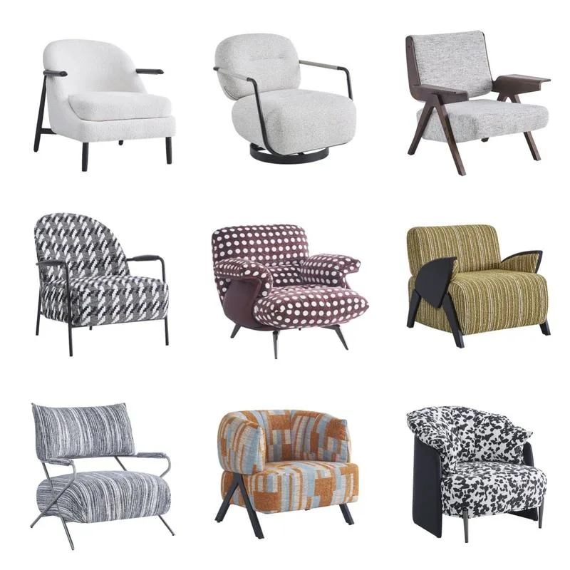 JP Italian Nordic Single Sofa Chair Light photo 2