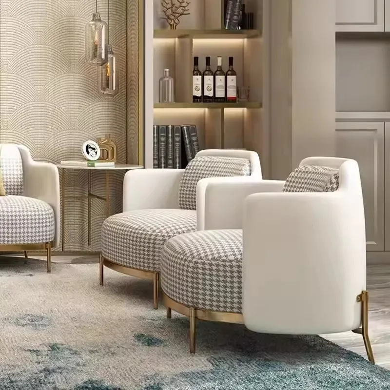 JP Italian-style Accent Chair, Nordic Interlocking Single-person photo 3