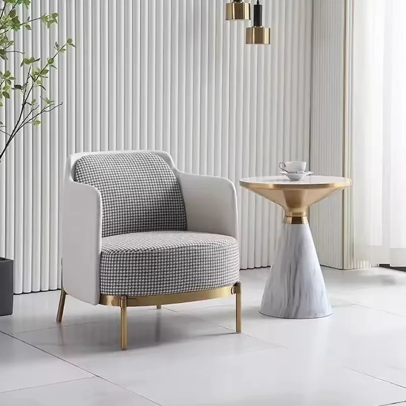 JP Italian-style Accent Chair, Nordic Interlocking Single-person