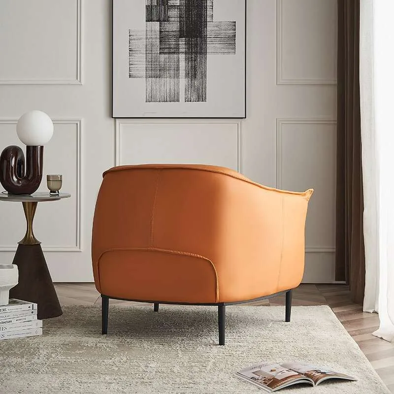 JP Leather Single Sofa Comfortable Living Room photo 3
