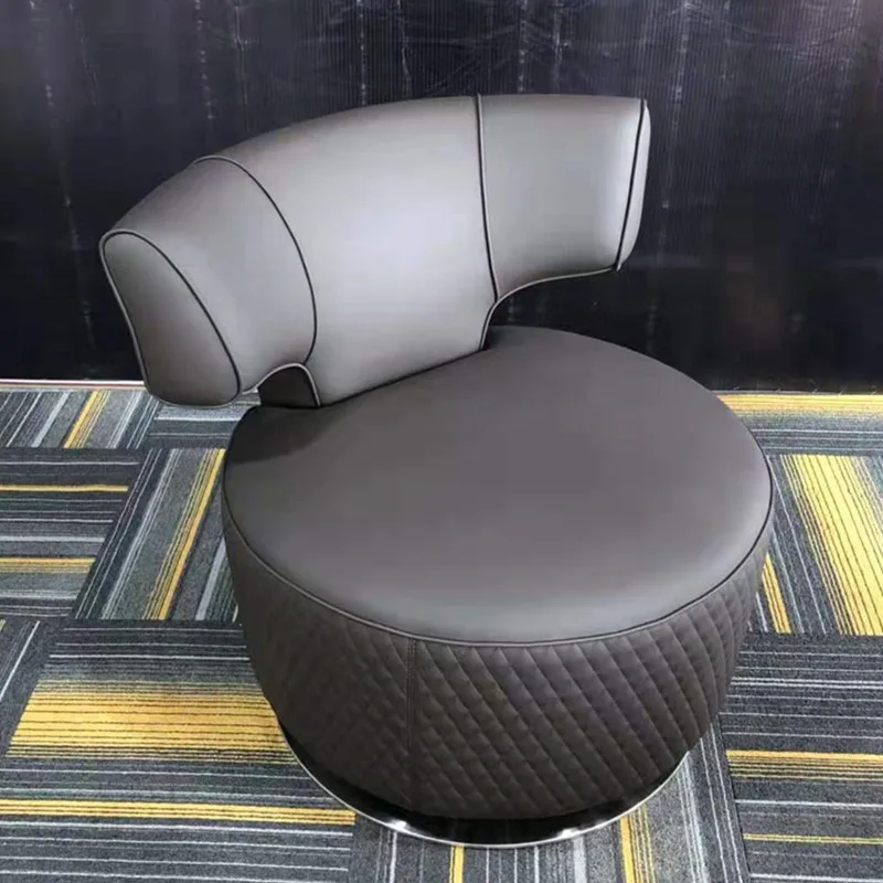 JP Light Luxury Single Seat Fabric Leather