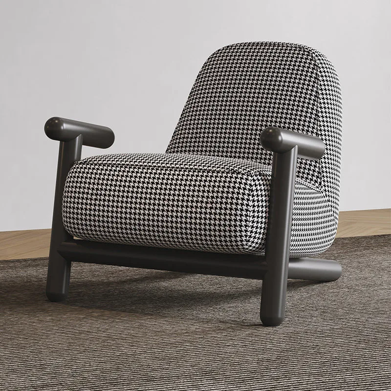 JP Luxurious Armchair, Wooden Frame, Single Sofa