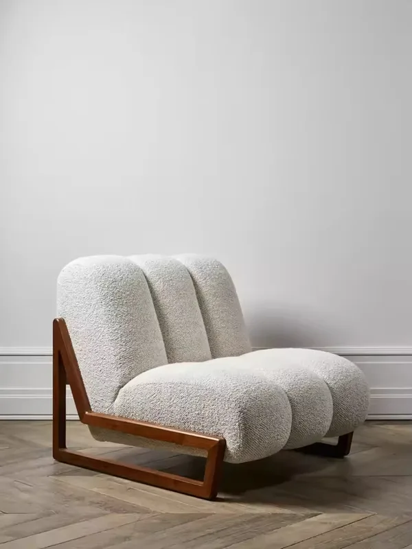 JP Luxurious Solid Wood Single-arm Lounge Chair, photo 3