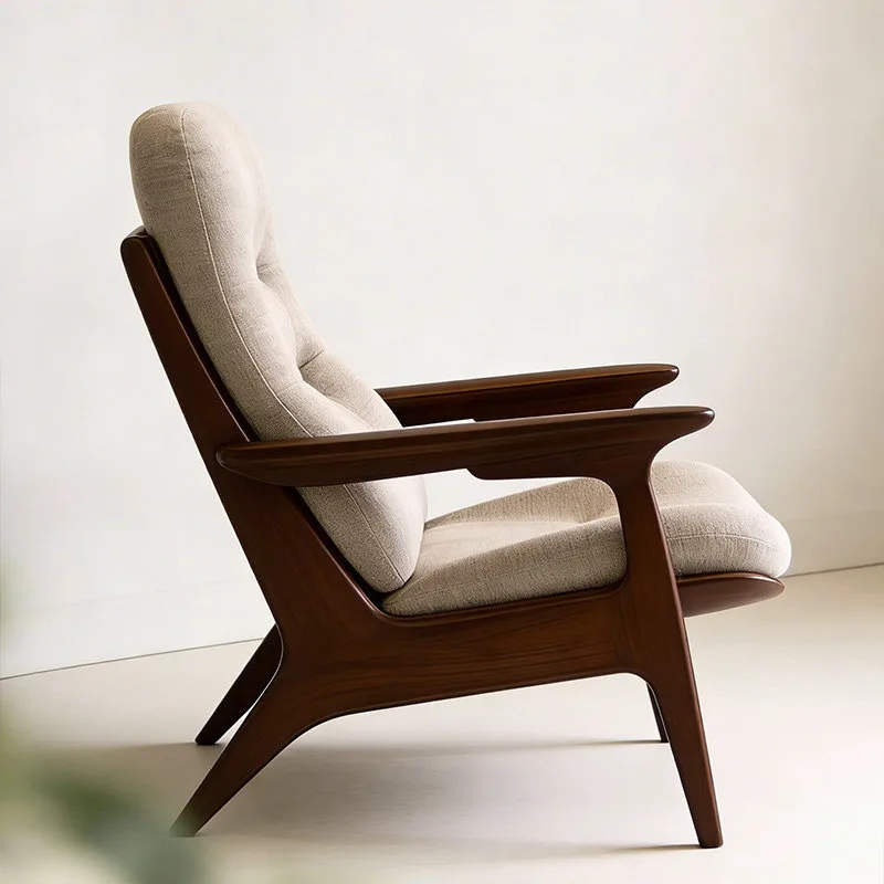 JP Luxurious Solid Wood Single-person Sofa Chair photo 2
