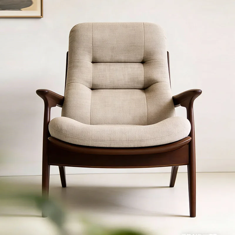 JP Luxurious Solid Wood Single-person Sofa Chair photo 3
