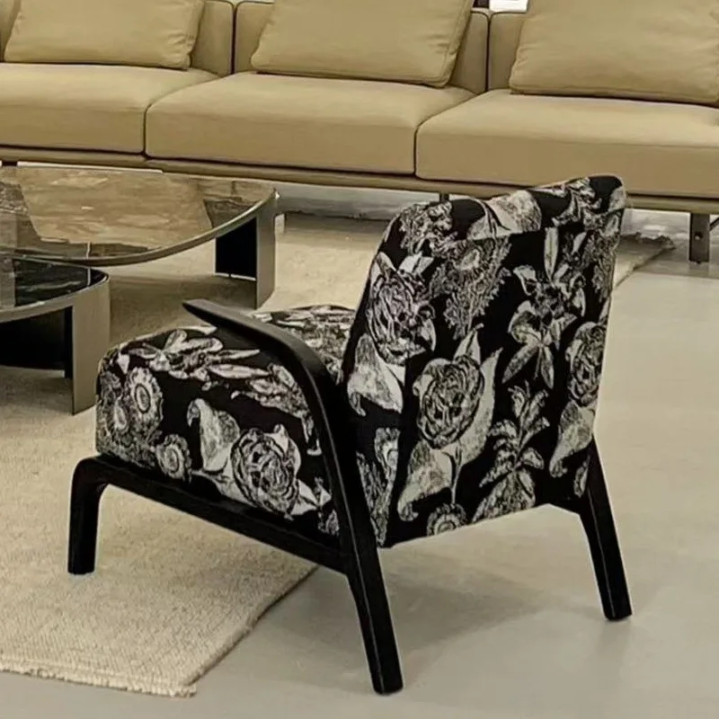 JP Medieval Wabi-Sabi Style Single Sofa Chair photo 3