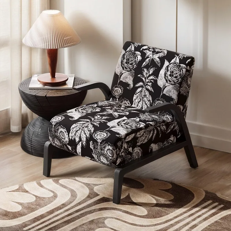 JP Medieval Wabi-Sabi Style Single Sofa Chair