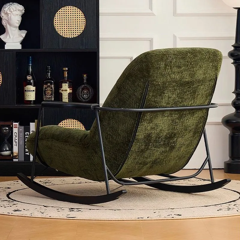 JP Modern Designer-style Backrest Rocking Chair, Single-person photo 2