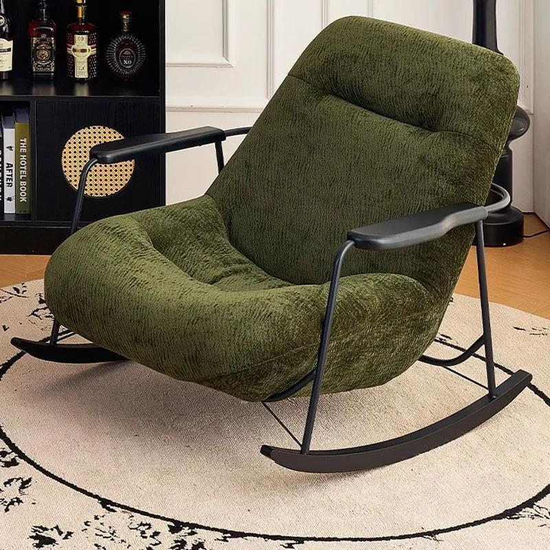 JP Modern Designer-style Backrest Rocking Chair, Single-person