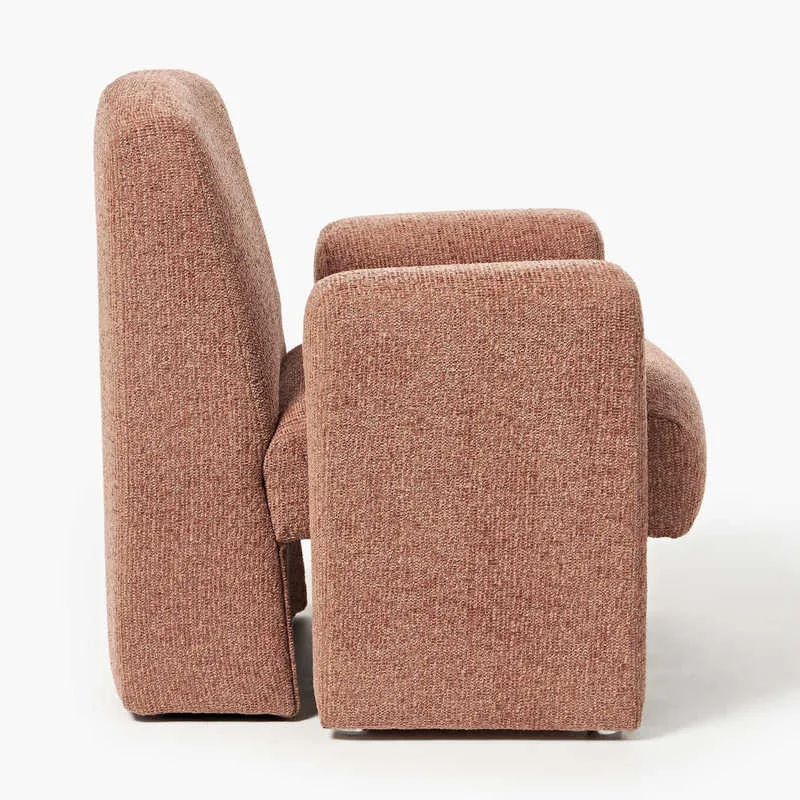 JP Modern Fabric Accent Armchair with Thick photo 2