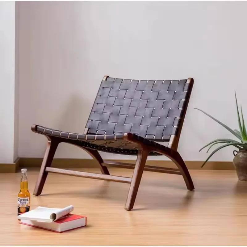 JP Modern Leisure Accent Chair Solid Wood photo 3
