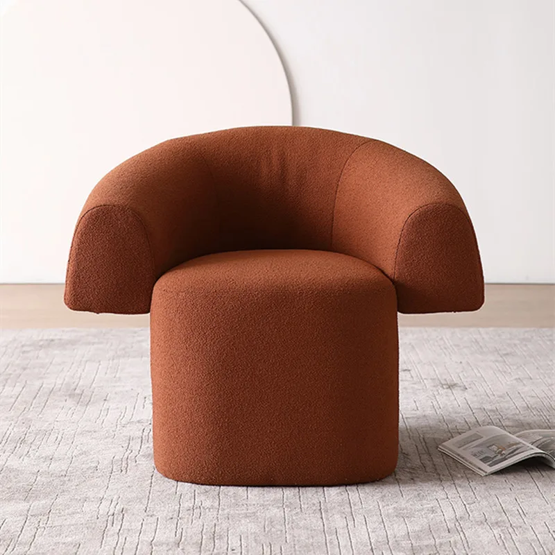 JP Modern Luxury Flannel Single Sofa Lounge photo 2
