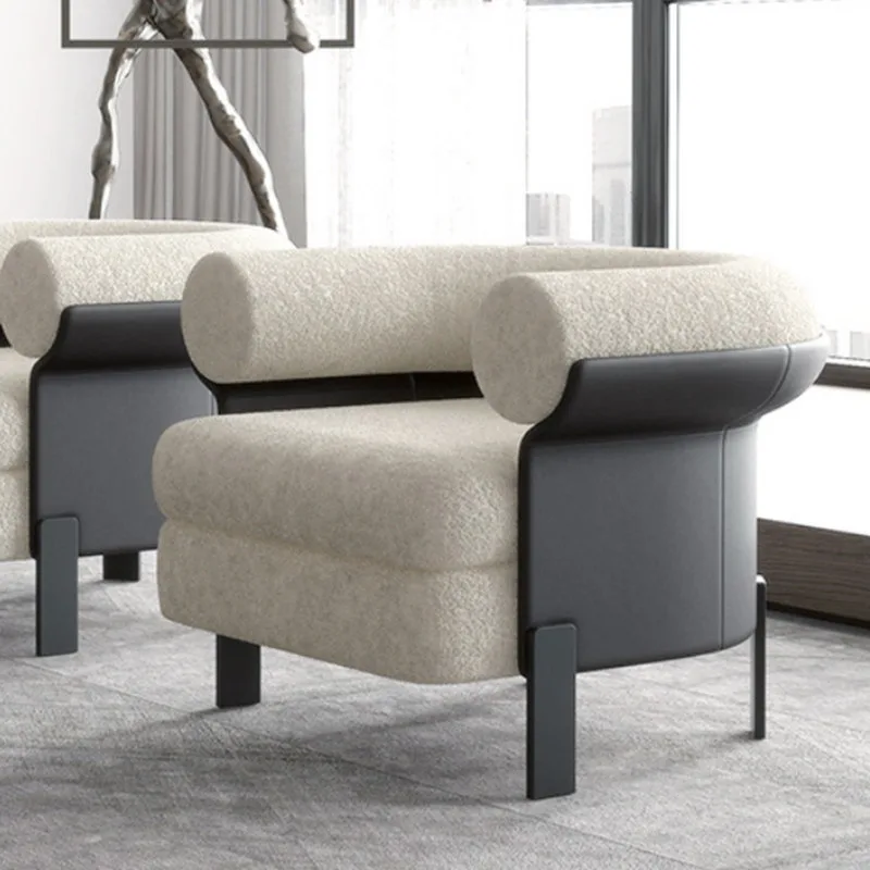 JP Modern Luxury Velvet Leisure Chair Stainless photo 2