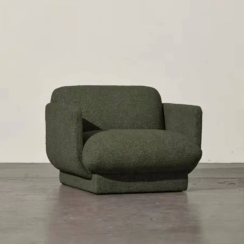 JP Modern Minimalist Rectangle Shape Leisure Armchair photo 3