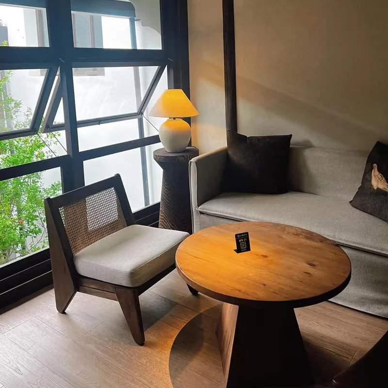 JP Modern Nordic Wabi-sabi Style Rattan Leisure photo 2