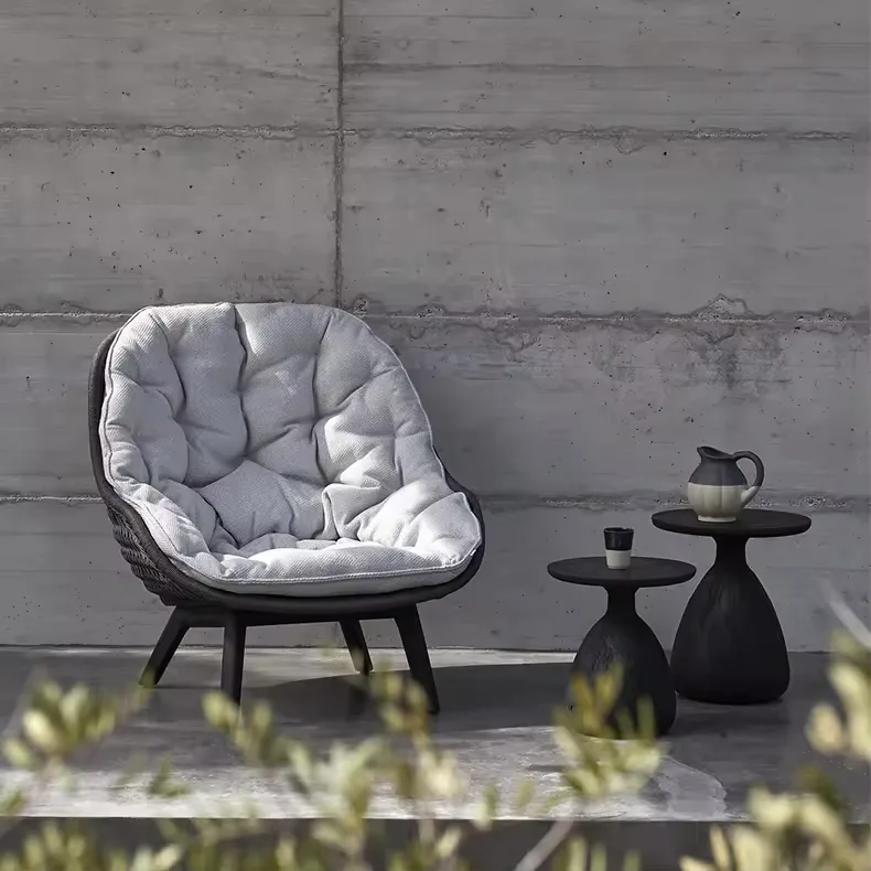 JP Modern Outdoor Single-person Sofa Chair, Leisure photo 3