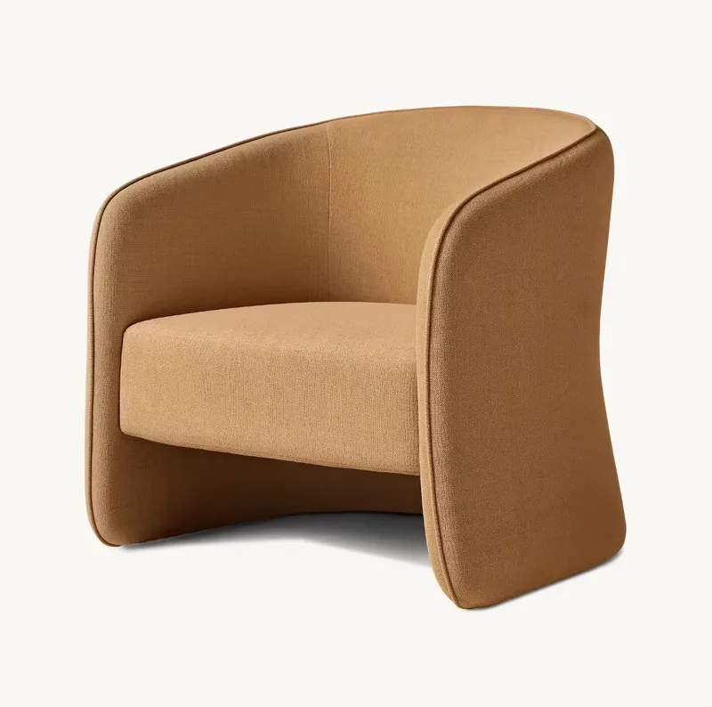 JP Modern Single Sofa Minimalist Armchair Contemporary