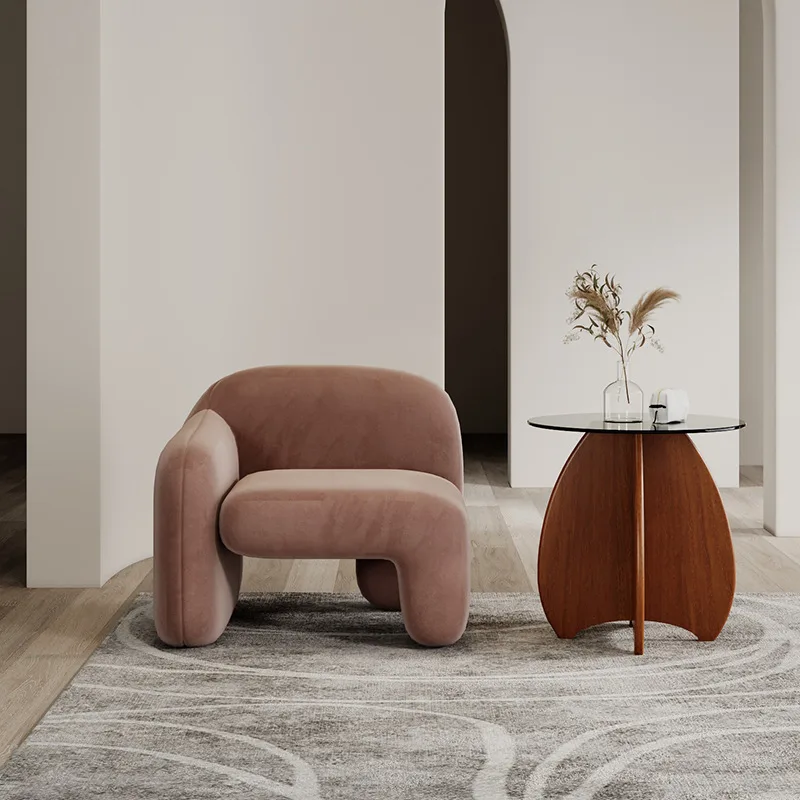 JP Modern Square Single Sofa Chair Minimalist