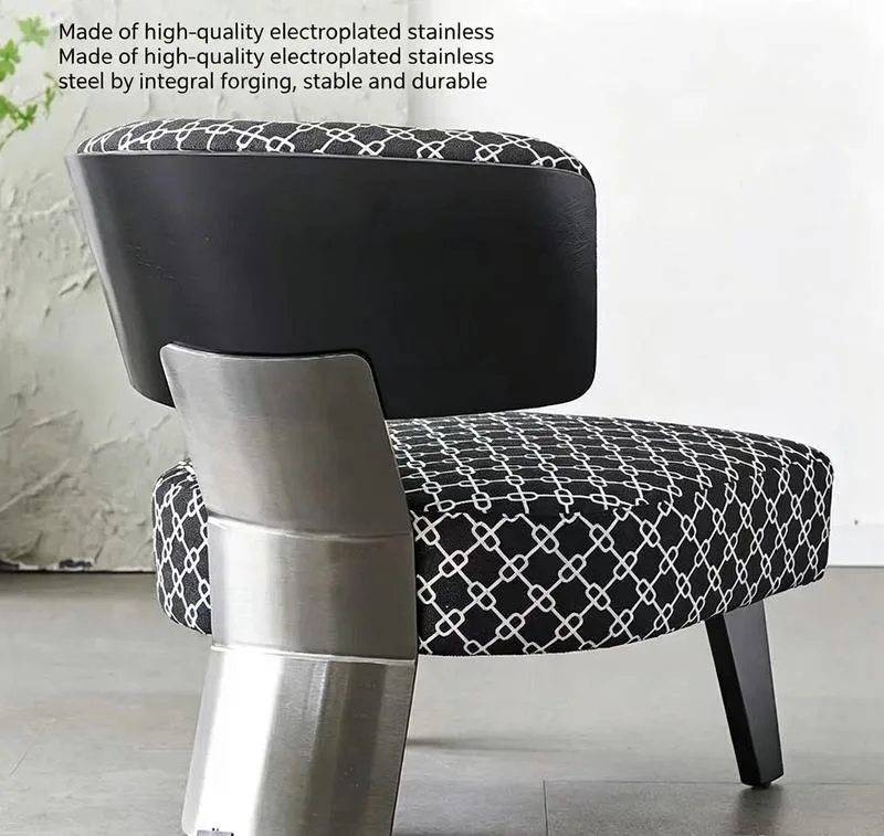 JP Nordic Lightweight Single Sofa Chair, Minimalist photo 3