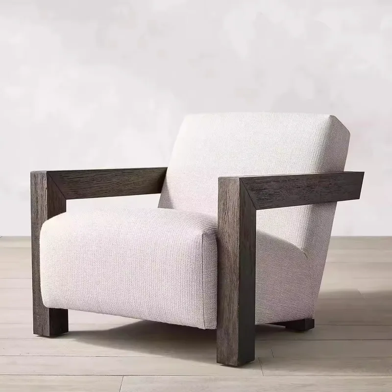 JP Nordic Minimalist Designer Armchair with Solid photo 2