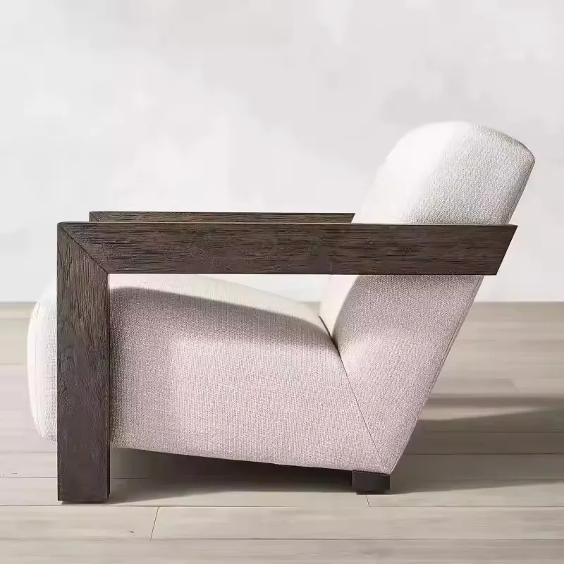 JP Nordic Minimalist Designer Armchair with Solid photo 3