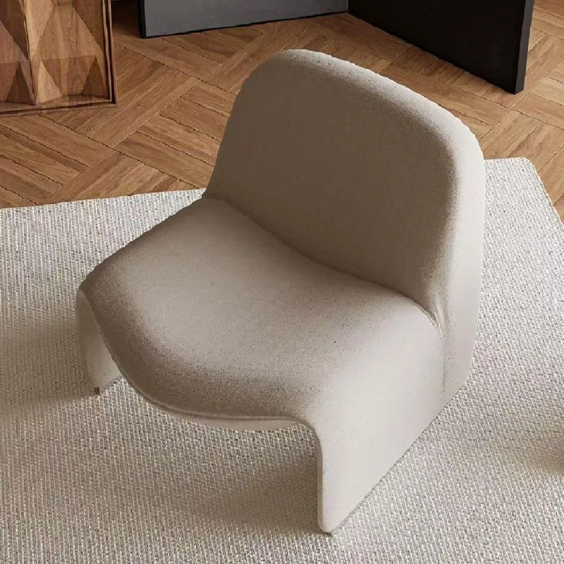 JP Nordic Minimalist Single Armchair with Red photo 2