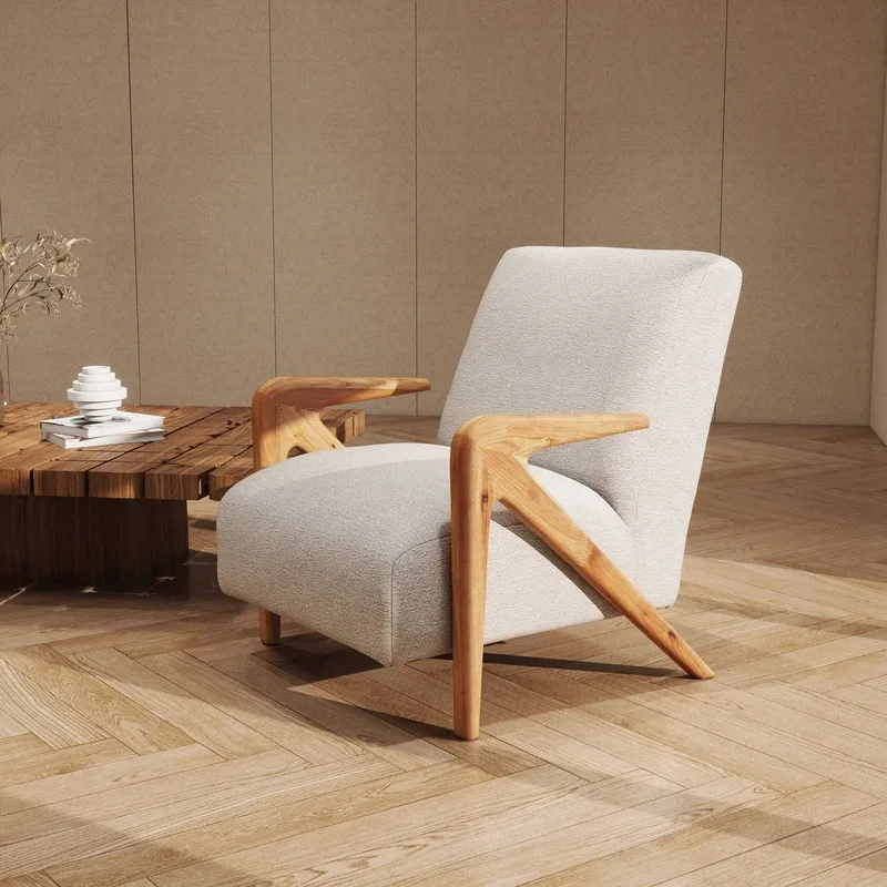 JP Nordic Modern Solid Wood Durable Fabric photo 2