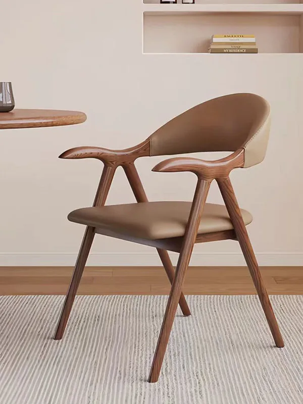 JP Nordic Solid Wood Armchair, Suitable for