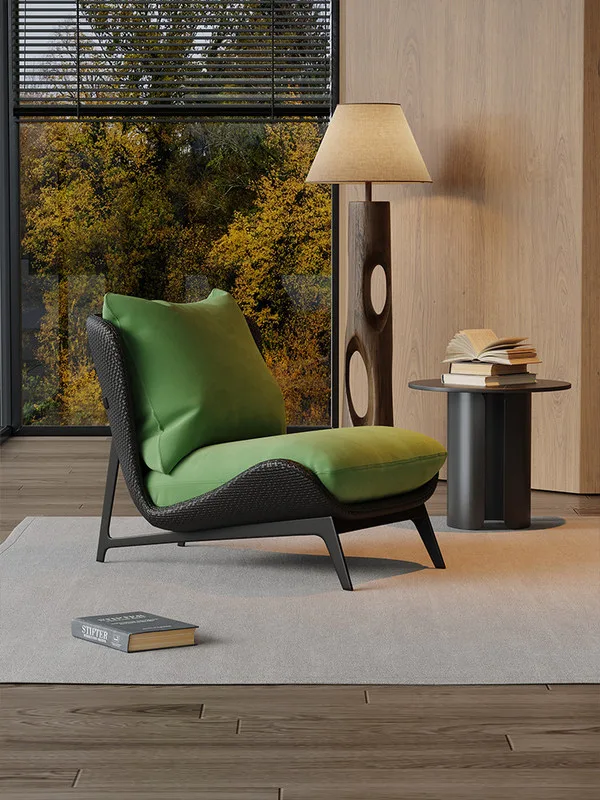 JP Retro Single Sofa Lounge Chair, Suitable