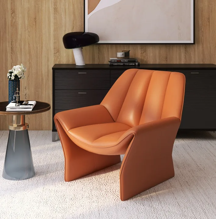 JP Scandinavian Single Sofa Light Luxury Modern
