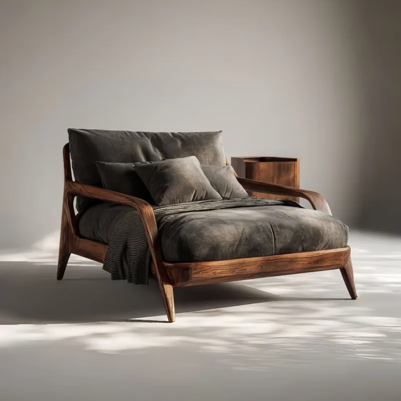JP Simple Solid Wood Legs High-density Rebound