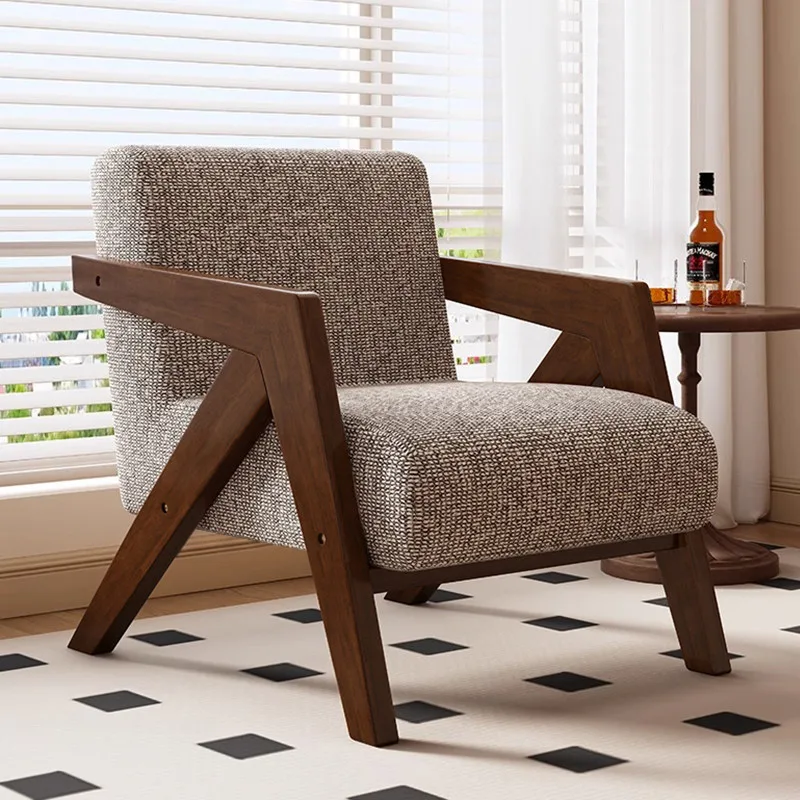JP Single-person Lounge Chair, Solid Wood Single-person photo 2