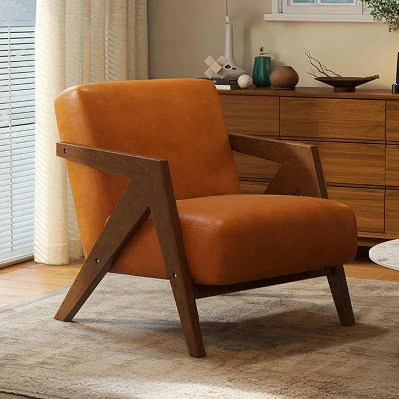 JP Single-person Lounge Chair, Solid Wood Single-person photo 3