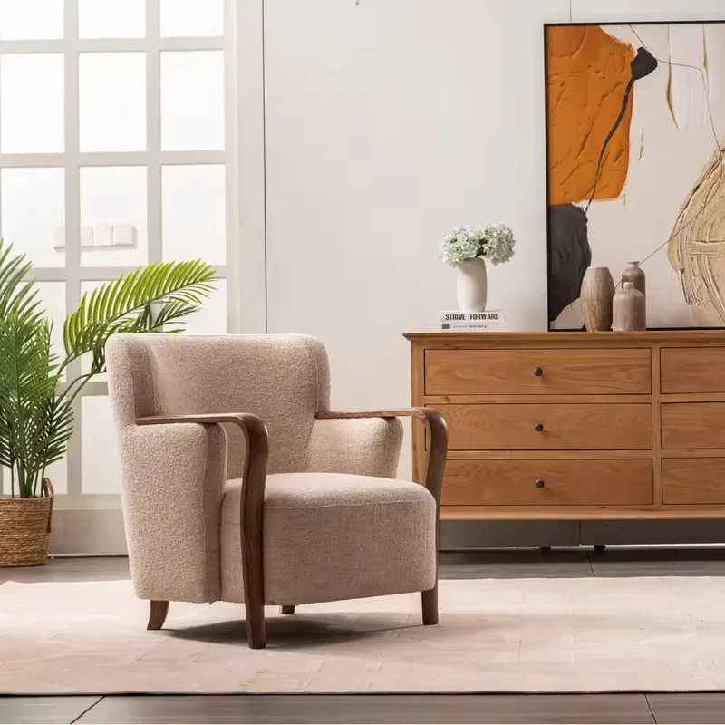 JP Single-seat set armchair. Modern European solid