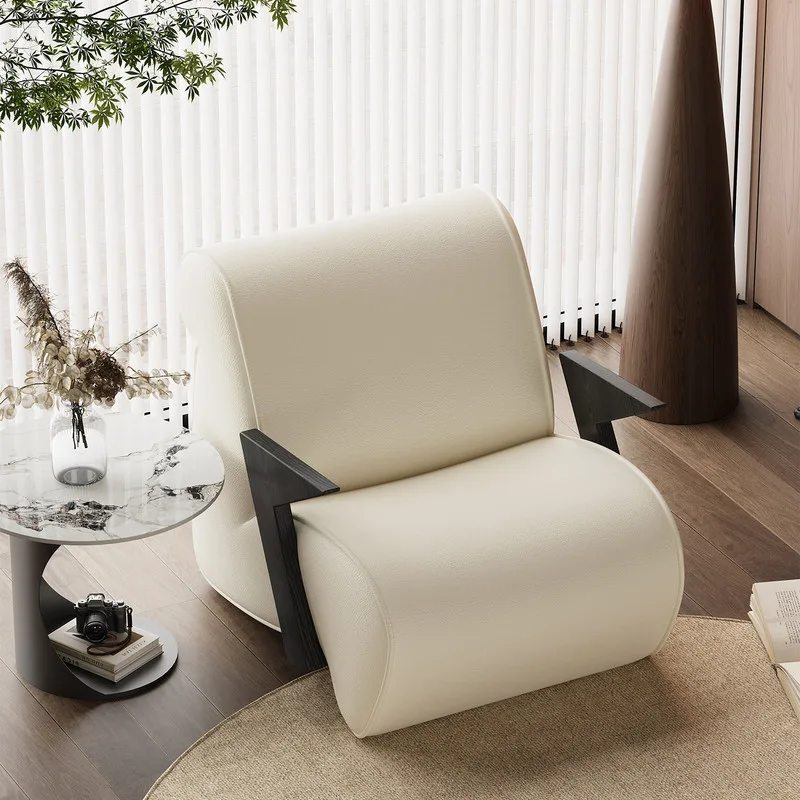 JP Solid Wood Decorative Chair, Leisure Armchair, photo 2