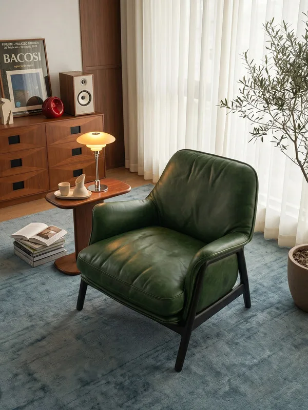 JP Song-style Aesthetic Leisure Sofa Chair, Designer photo 3