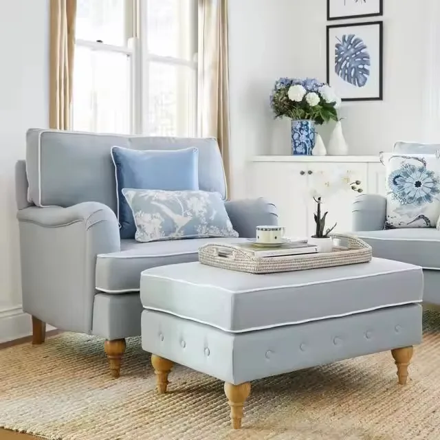 JP Traditional Hamptons Style Single Sofa Roll photo 3
