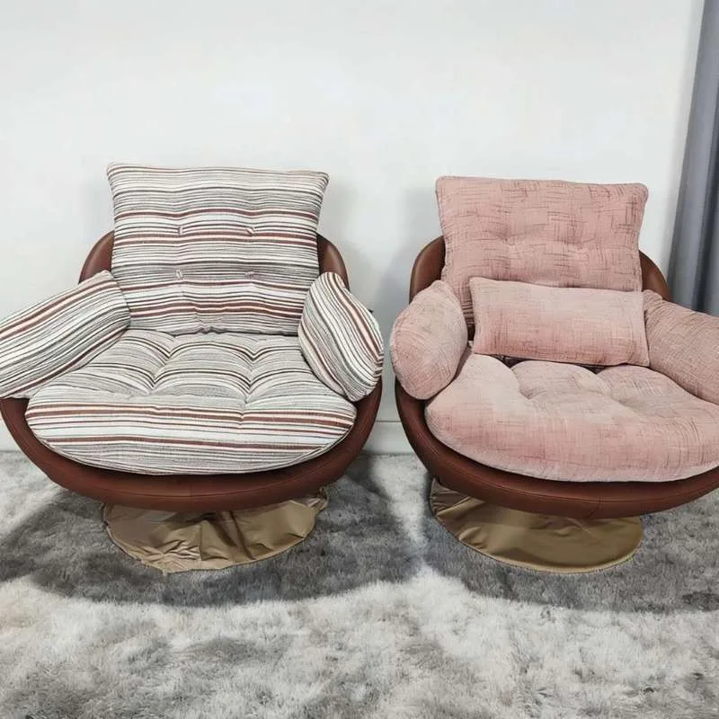 JP Vintage Style Metal Swivel Sofa Chair photo 3