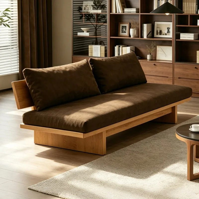 JP Wind Zhiji Solid Wood Sofa Lounge photo 3