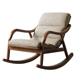 JP Wooden Sofa Rocking Solid Wood Log photo 3