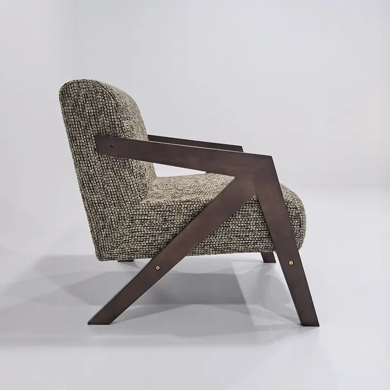 JP Solid Wood Lounge Coffee Chair High photo 2